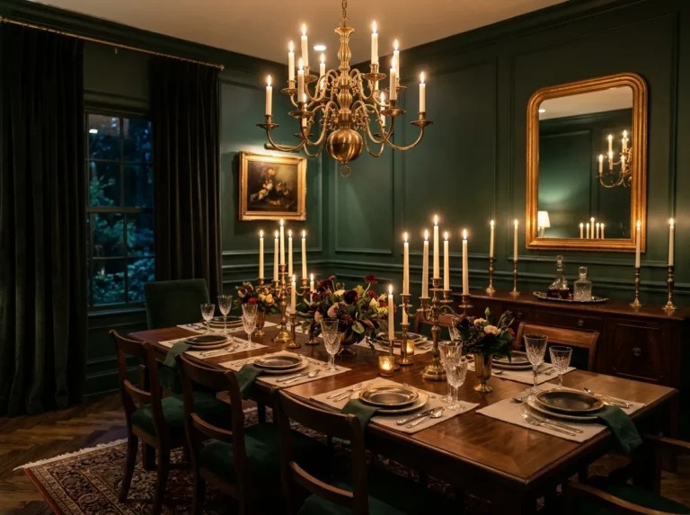 En rolig privat salong for en VIP-middag